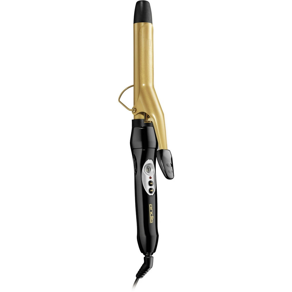 Andis Women's Professional Gold Ceramic Curling Iron, 37385, 1 Inch