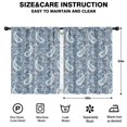 thumbnail image 2 of Blackout Kids Curtains,Paisley Pattern Childrens Insulated Curtains Set Of 2,Bedroom Essentials,Toddler Room Decor 42"x54"(106x137cm), 2 of 4