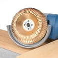 Carbide Wood Sanding Carving Shaping Disc For Angle Grinder/Grinding Wheel 125mm Hand Drills