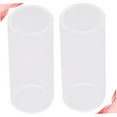 thumbnail image 3 of COOPHYA 2Pcs Bottleneck Guitar Slide Glass Premium Design Clear Bright Sound, 3 of 8
