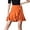Orange, variant on YM YOUMU Women Ruffled Latin Dance Practice Skirt Tango Salsa Rumba Cha Cha Ballroom