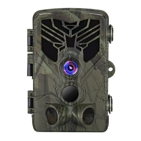 16MP 1080P Trail Camera Game Camera Outdoor Wildlife Camera with PIR Sensor Infrared Night Vision 0.3s Super Fast (Best Trail Camera On The Market)