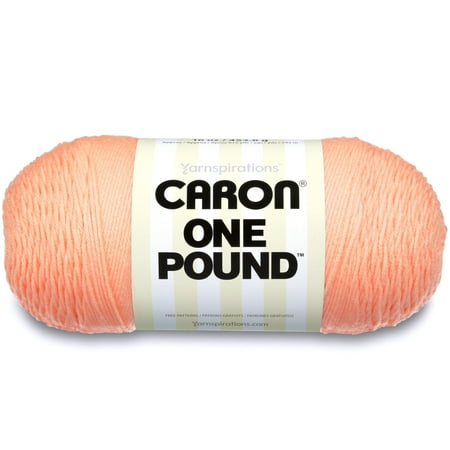 UPC: 0057355383555 | Caron Acrylic Yarn Machine Washable and Dryable 812 Yards 1 Pound Peach