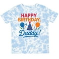 thumbnail image 3 of Inktastic Happy Birthday Daddy Celebration Boys or Girls Toddler T-Shirt, 3 of 5