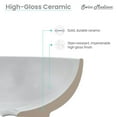 thumbnail image 4 of Sublime Rounded Basin Pedestal sink, 4 of 10