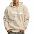 thumbnail image 3 of Men's 100% Cotton California Hoodie 330g Heavy Pocket Hood, 3 of 15