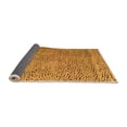 thumbnail image 2 of Ahgly Company Indoor Round Abstract Orange Modern Area Rugs, 6' Round, 2 of 4