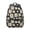 Black Sunflower, variant on Sunflower Backpack for School,Cute School Bag,Schoolbag with Adjustable Shoulder Straps & Padded Back,15.3"x11"x7.1".﻿
