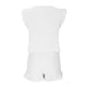 thumbnail image 5 of ICHUANYI Clearance Women's Fashion Casual Spring Summer Sleeveless V-Neck Blouses & Shirts Sets(White, L) ICHUANYI WER2023081502504, 5 of 6