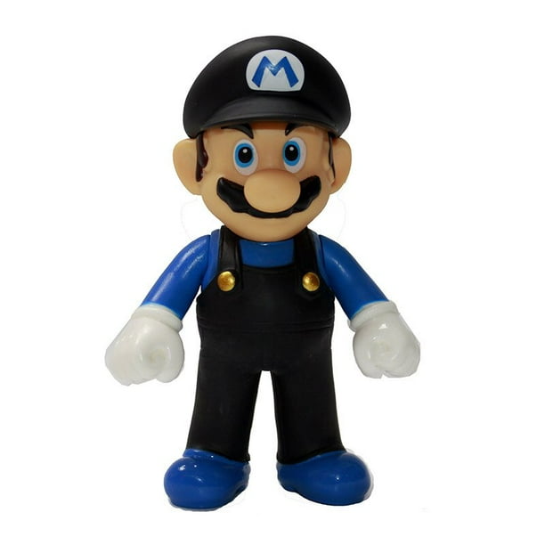 Marionetas coleccionables de Super Mario Bros para niños Yoshi Luigi Bowser Butter Matkey Kong Wario Modelo Juguetes Decoración de escritorio Regalos de Navidad zhangmengya LED