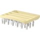 thumbnail image 1 of CHAO Percha para secar calcetines (amarillo), rejilla plegable para secar la ropa, colgador de secado a prueba de viento para calcetines, ropa interior, toallas, bufandas, montado en la pared, 1 of 4
