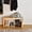 Nature, variant on Rustic Farmhouse Bamboo Dining Bench, 35" Solid Sturdy Construction Indoor Bench, Dual Use as Dining Seat & Entryway Shoe Rack for Home Multi-Room Application