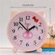 thumbnail image 2 of Reloj redondo Simple, despertador multifuncional, reloj de mesa for sala de estar, dormitorio, mesita de noche, súper silencioso, sin tic-tac, 2 of 6