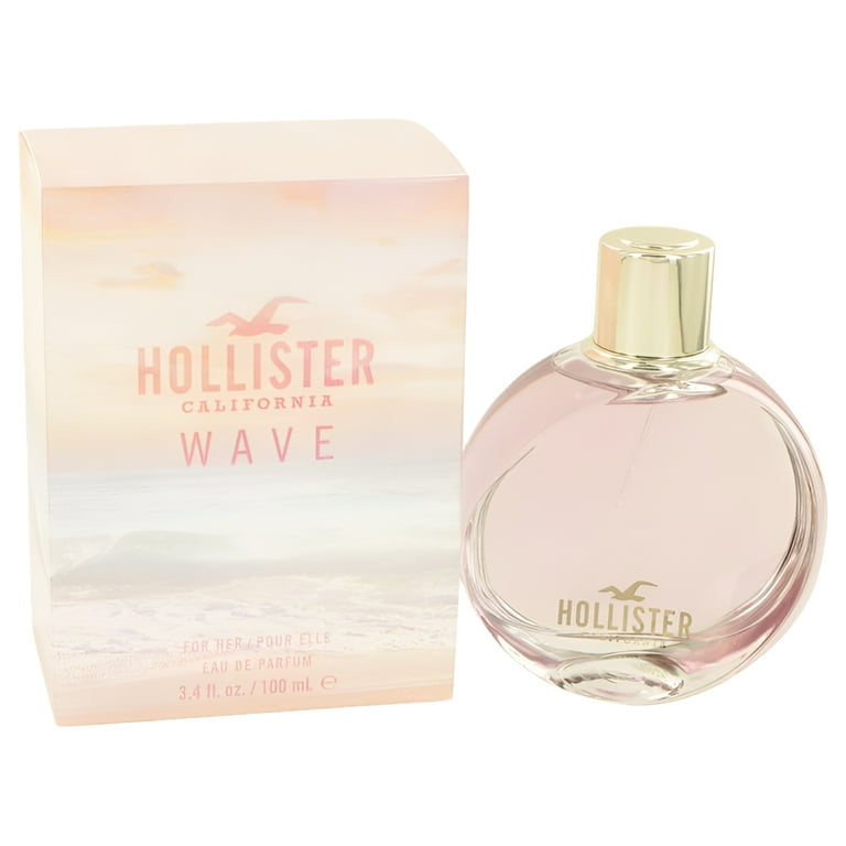 Hollister Wave Women s Eau De Parfum Spray Fruity Floral Perfume 3.4 oz Walmart