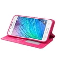 thumbnail image 4 of GSA Folio Flip Leather Wallet Case For Samsung Galaxy J7 (2015) - Hot Pink, 4 of 5