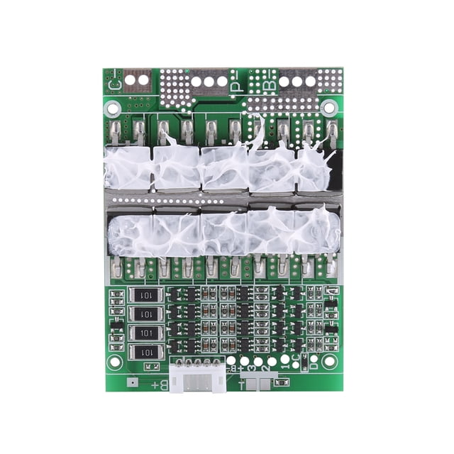 Placa de protección de batería 4S Li-ion Cell 18650 Ecomeon Módulo de cargador BMS 12V 100A