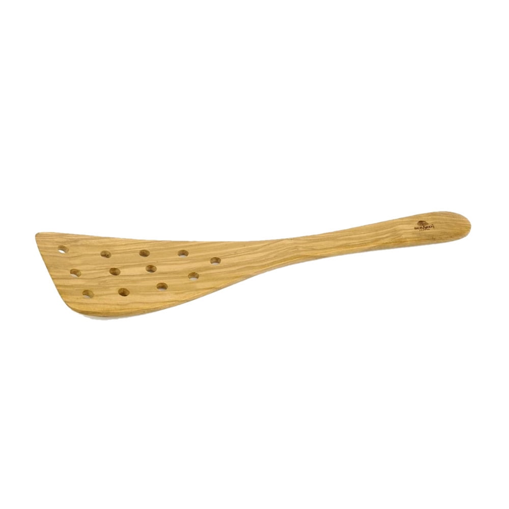 Berard Handcrafted Olivewood 12 Inch Curved Spatula 