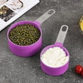 thumbnail image 4 of Stackable Stainless Steel Handle Measuring Cups For Measuring Dry And Liquid Ingredient-, 4 of 5