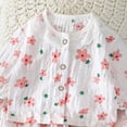 thumbnail image 5 of Swuxness Toddler Girls Loungewear 2 Piece Outfits Casual Crew Neck Long Sleeve Shirts Long Pants Suits, 5 of 5