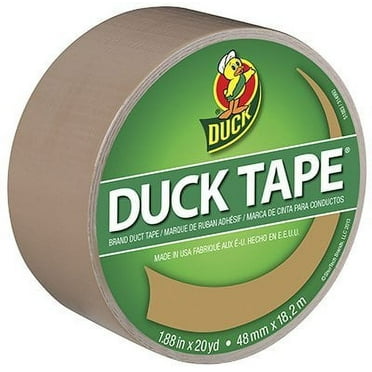 Duck 1.88 in. W x 20 yd. L Beige Solid Duct Tape