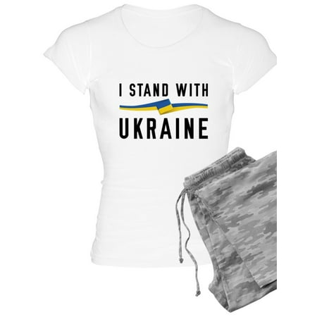 

CafePress - I Stand With Ukraine - Women s Light Pajamas