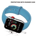 thumbnail image 2 of Correa de reloj deportivo compatible con Watch 38-40 mm Correa deportiva de repuesto de silicona suave Compatible con iWatch Series 5/4/3/2/1, S/M, M/L Adepaton 2033269-12, 2 of 9