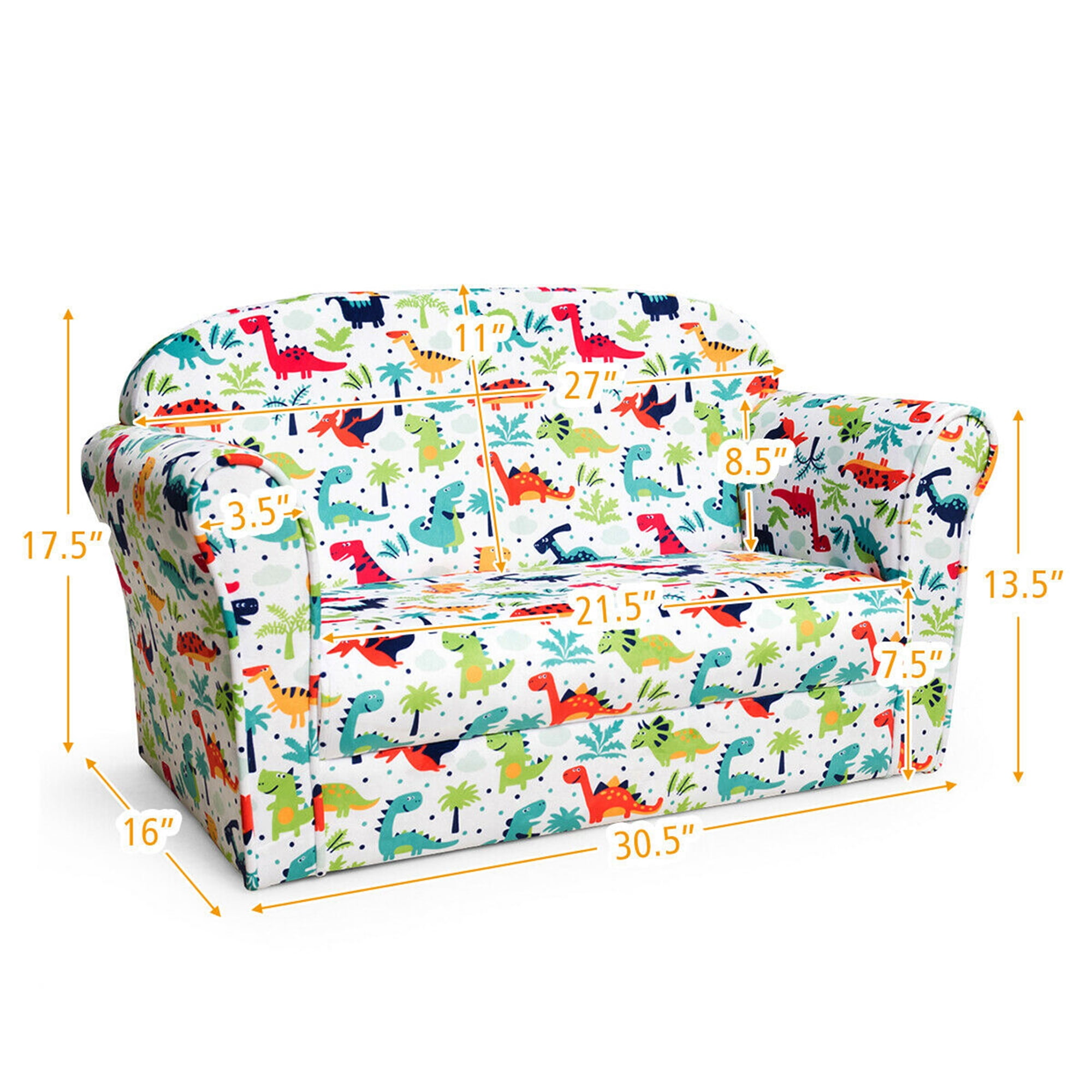 dinosaur kids couch