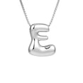 thumbnail image 1 of Xihbxyly Collar con Inicial Plateada, Colgante de Letra Personalizado, Aleación Galvanizada, Elegante Joya para Mujer, Regalo Perfecto para Mamá, Ideal para Cualquier Ocasión, 12 G de Peso., 1 of 2