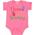 thumbnail image 3 of Inktastic I Love My Grampy Grandchild Boys or Girls Baby Bodysuit, 3 of 5