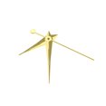 thumbnail image 2 of WATCH HANDS AGED FOR ROLEX VINTAGE WATCH MOVEMENT 1200 1210 1215 1225 GOLD, 2 of 2