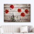 thumbnail image 2 of wall26 Canvas Print Wall Art Southwest Retro Tropical Agave Succulent Nature Wilderness Wood Panels Modern Art Multicolor Zen Rustic Decorative Relax/Calm for Living Room, Bedroom, Office - 16"x, 2 of 5