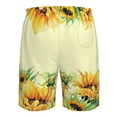 thumbnail image 6 of Naloa Sunflowers On A Yellow Background Men's Beach Shorts, Surfing shorts, Swim trunks, Quick Dry Swim Trunks for Surfing Beach Fun - 3X-Large, 6 of 9