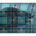 thumbnail image 4 of oneOone Viscose Chiffon Fabric Tartan Check Print Sewing Fabric BTY 42 Inch Wide, 4 of 4