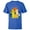 Royal, variant on The Lion King Young Simba and Nala - Short Sleeve T-Shirt for Kids - Customized-Yellow