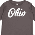 thumbnail image 4 of Inktastic Ohio Text Boys or Girls Long Sleeve Toddler T-Shirt, 4 of 5