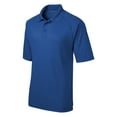 thumbnail image 7 of Mens Dri-Mesh Pro Polyester Polo Shirt Royal 3X-Large, 7 of 7