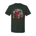 thumbnail image 2 of Wild Bobby Vintage Hot Rod Old Garage Cars and Trucks Men Tee, 2 of 6