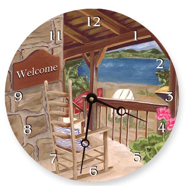 Lexington Studios 23405R Lake House Round Clock