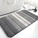 thumbnail image 2 of Non-slip Bath Mat, Extra Soft Bathroom Rug, Machine Washable, Water Absorbent, 40 X 60 Cm, Gray, 2 of 5