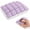 Purple, variant on Mellow Puff Sleep Pillow, Mellow Puff Cooling Pillow for Sleeping | Fluffy Cloud Pillow with Ice-Silk Touch Cover, Quilted Grid Breathable for Side & Back Sleepers, High Elasticity Soft Support