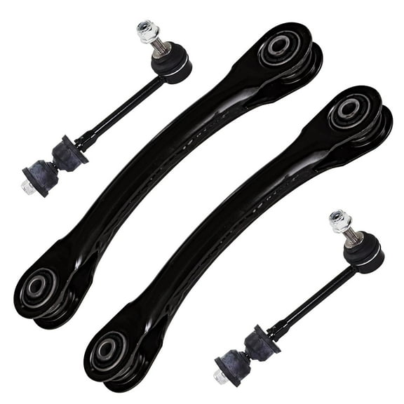 Detroit Axle - Rear Upper Control Arms Kit for Ford 2013-2018 Escape 2 Upper Control Arms Assembly 2 Sway Bar End Links 2014 2015 2016 2017 Replacement