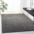 thumbnail image 2 of SAFAVIEH Primo Mason Solid Shag Area Rug, Dark Grey, 6' x 9', 2 of 8