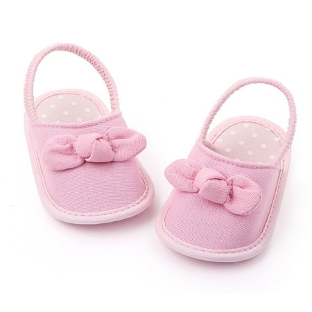 

Cathalem Indoor Shoes for Toddlers Boys Girls Shoes First Walkers Shoes Summer Toddler Bowknot Flat Size 13 Girls Sandals Pink 0 Months
