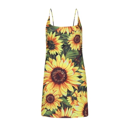 

Sweater Dress for Women Sweater Dress Women s Trendy Leisure Printed Suspender Bra Sleeveless Elegant Slim Dress on Clearance Summer Dresses Womens Tops Dressy Casual Green XL