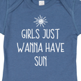 thumbnail image 4 of Inktastic Girls Just Wanna Have Sun Girls Baby Bodysuit, 4 of 5