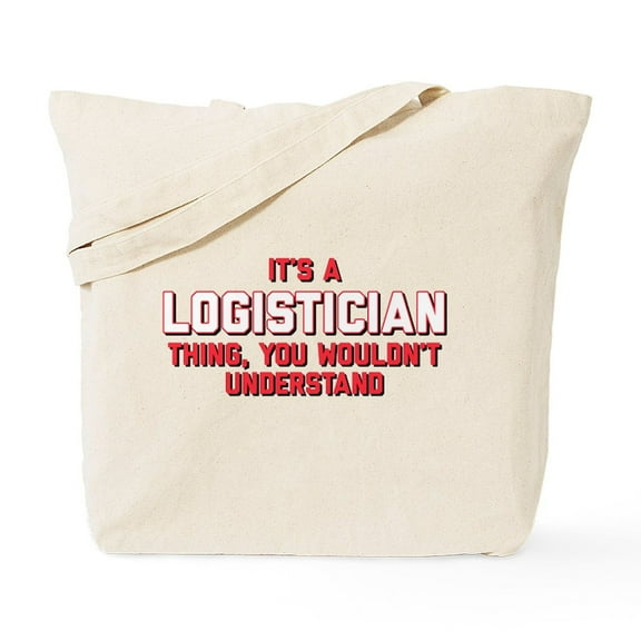 CafePress - Logistician Thing Tote Bag - Unisex Canvas Tote Bag, Beige, 1-Piece