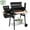 Black, variant on Seizeen Charcoal Grill w/Smoker, Outdoor BBQ Grill with Side Table, Portable Offset Smoker W/2-Zone Area