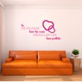 thumbnail image 2 of Spanish Wall Decals for Girls Bedroom - la fe no hace las cosas sencillas las hace posibles Religious inpsirational Quote Typography in Spanish Home Wall Sticker - Size: 20 In x 10 In, 2 of 5