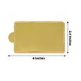 thumbnail image 3 of Efavormart 50 Pack | Mini Gold Rectangle Dessert Slice Paper Trays, Cake Boards - 2.4"X4", 3 of 11