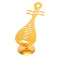 thumbnail image 3 of Adorno de Pipa chino, instrumento Musical dorado de Metal para decoración de escritorio del hogar, regalos, 3 of 12